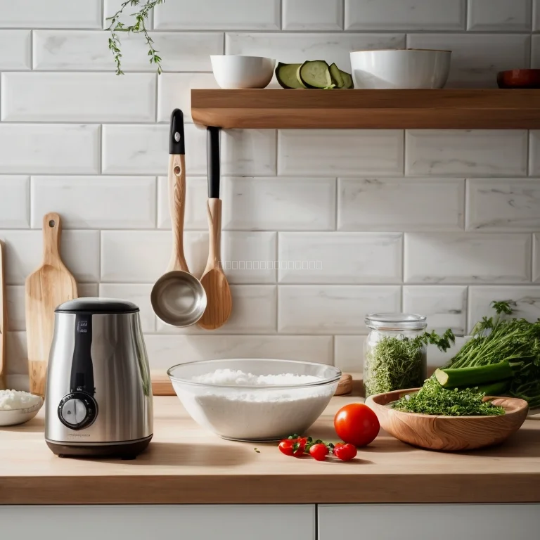 Assorted CooksTopBox kitchen helpers arranged on a counter